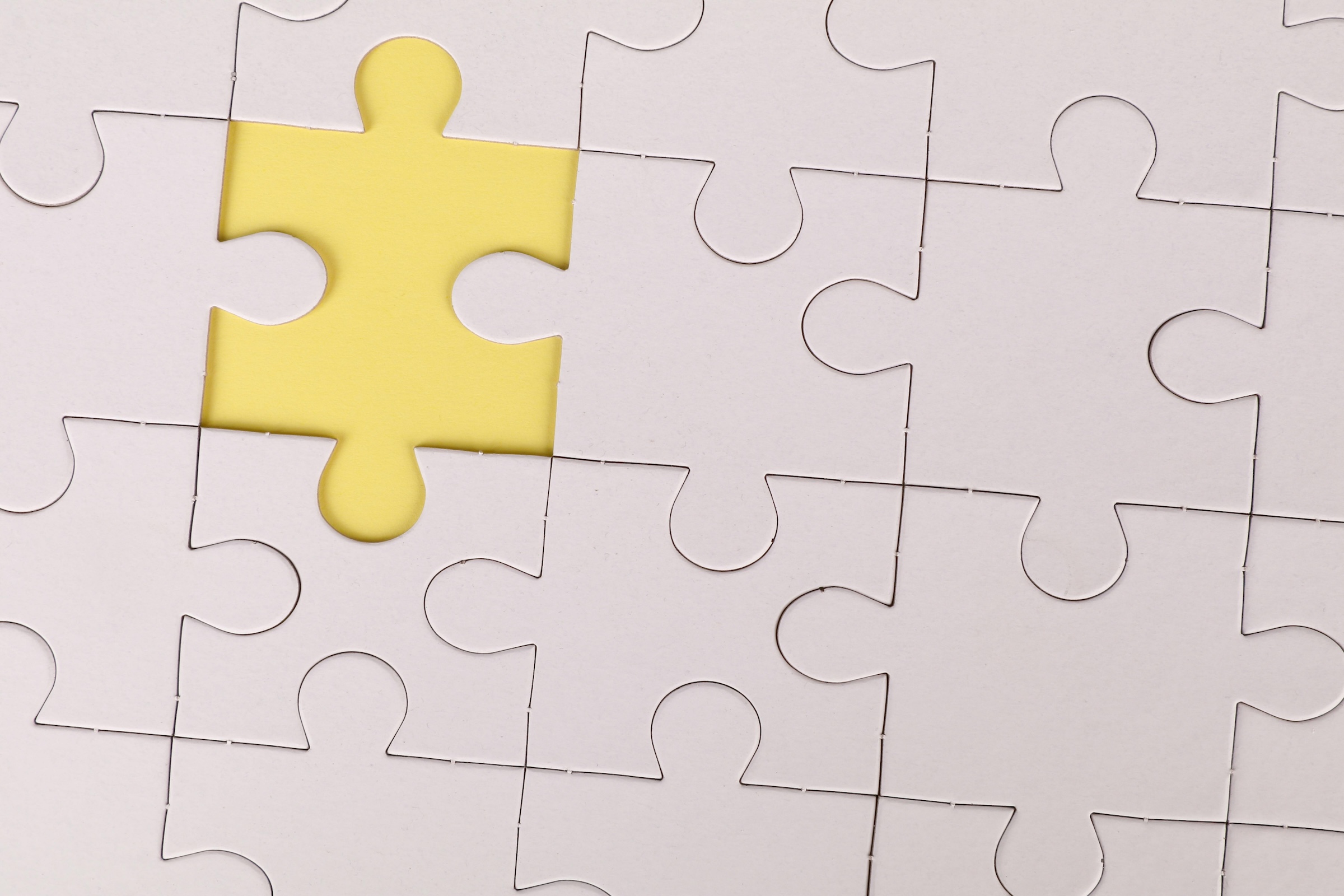 Il manque une pièce d’un puzzle - Photo Ann H - Pexels